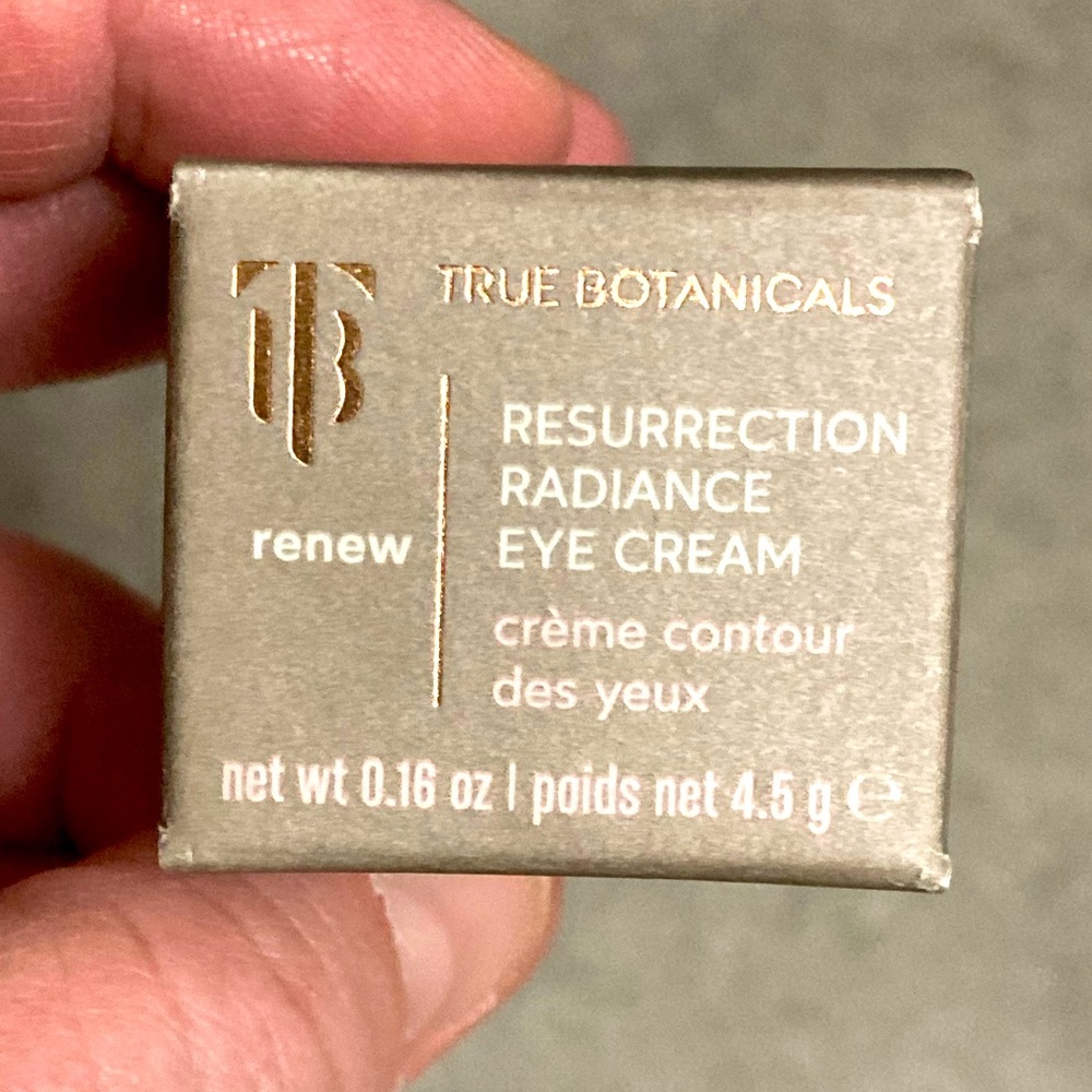 TRUE BOTANICALS RESURRECTION RADIANCE EYE CREAM
